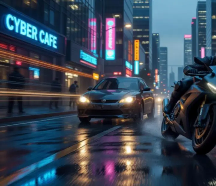 Action en ville avec un véhicule dans Indian Bikes Driving 3D