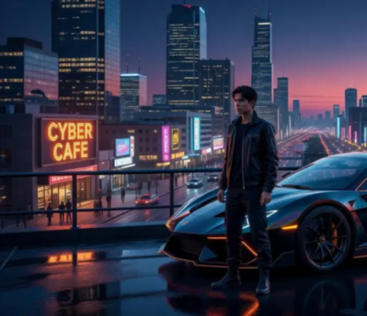 Ambiance visuelle cinématique et urbaine dans Indian Bikes Driving 3D